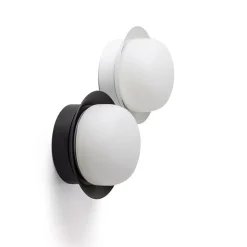 LED-vegglampe May IP44, hvit