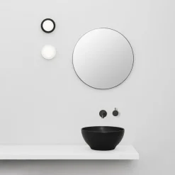 LED-vegglampe May IP44, hvit