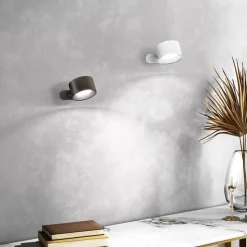 LED-vegglampe med batteri Magnetics, svart, CCT, med magnet