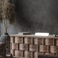 LED-vegglampe Muro S, CCT, RGB, dimbar, hvit