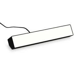 LED-vegglampe Muro S, CCT, RGB, dimbar, svart