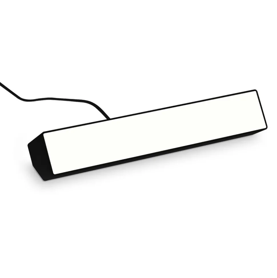 LED-vegglampe Muro S, CCT, RGB, dimbar, svart