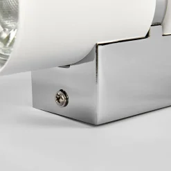 LED-vegglampe Passa, rund, hvit