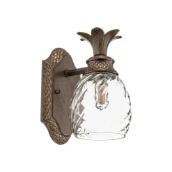 LED-vegglampe Plantation, strålende nedover