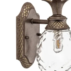 LED-vegglampe Plantation, strålende nedover