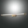 LED-vegglampe Rapallo, messing, IP44, 60 cm