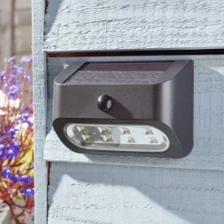 LED-vegglampe Sentinal, sensor, 2-pak, IP44