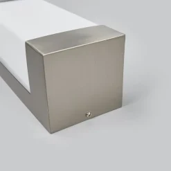 LED-vegglampe Severina, stål