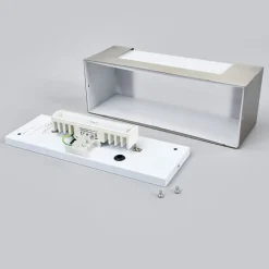 LED-vegglampe Severina, stål