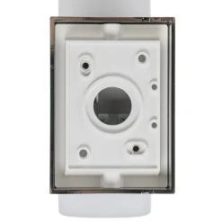 LED-vegglampe til bad Helva Night, krom