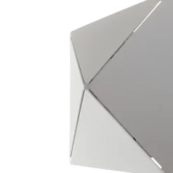 LED-vegglampe Zandor i hvit, bredde 18 cm