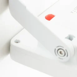 LED-veggspotlight Luton Sensor, hvit, bredde 13 cm