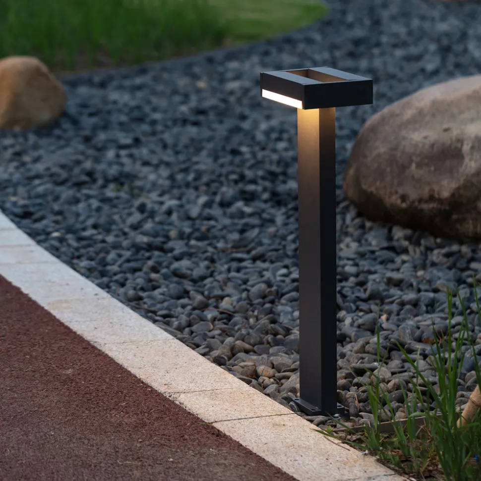 LED-veilampe Conroy med bevegelige spredere