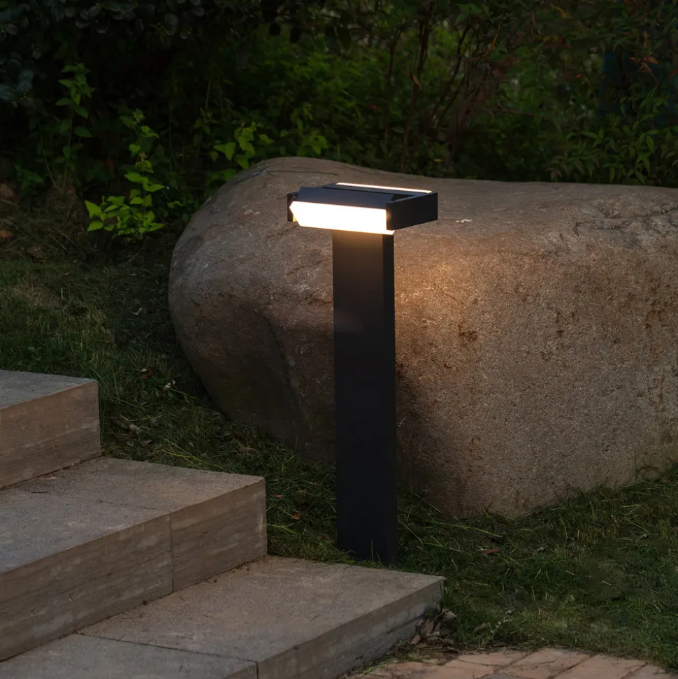 LED-veilampe Conroy med bevegelige spredere