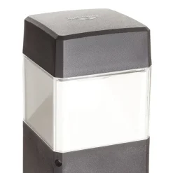 LED-veilampe Elisa 800, svart, klar, 10W CCT