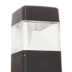 LED-veilampe Elisa 800, svart, klar, 10W CCT