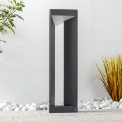 LED-veilampe Nembro IP54 av trykkstøpt aluminium