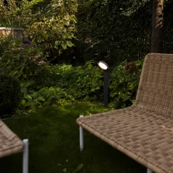 LED-veilampe Polo av støpt aluminium