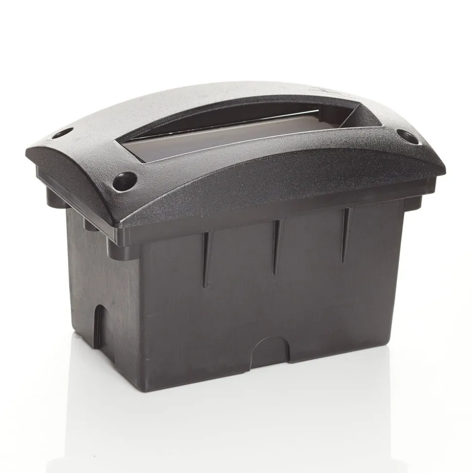 Leti LED-innfellingslampe 200-HS, svart opal CCT