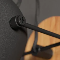 Lindby Adalin vegglampe, svart