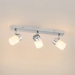 Lindby Alimari takspotlight i krom, lang