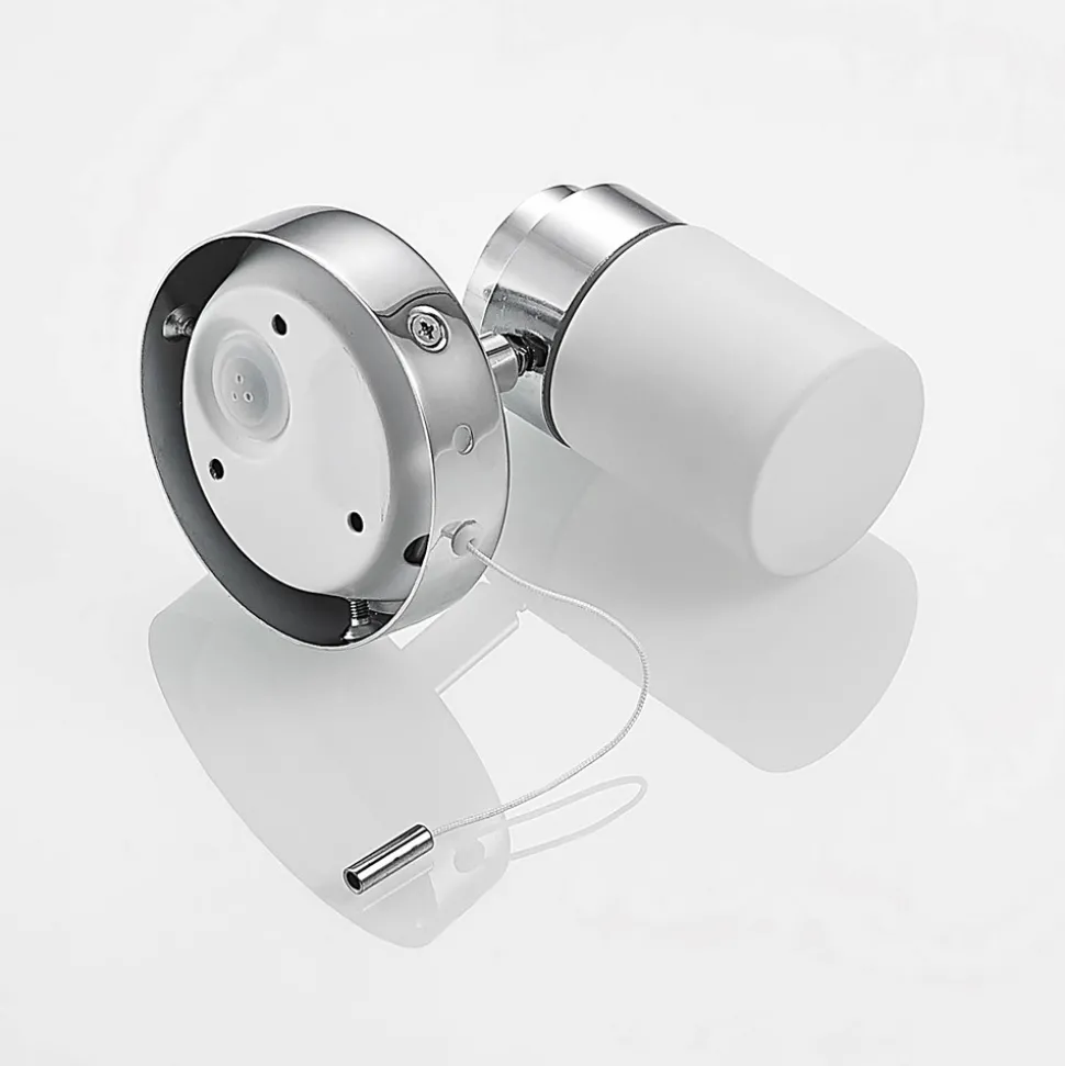 Lindby Alimari vegglampe, krom