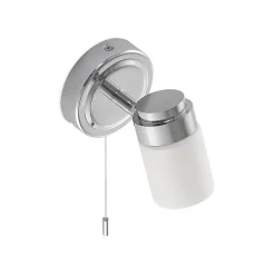 Lindby Alimari vegglampe, krom