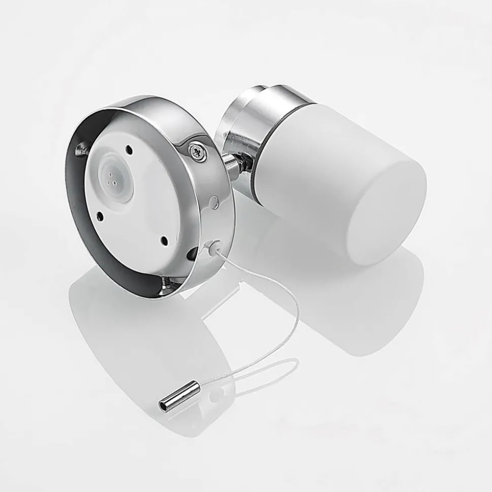 Lindby Alimari vegglampe, krom