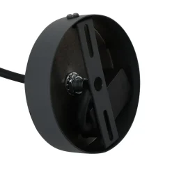 Lindby Arona utendørs hengelampe, Ø 38 cm, hvit