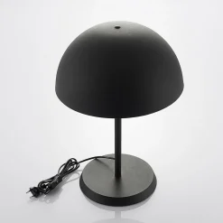 Lindby bordlampe Idalene, høyde 51 cm, svart, metall