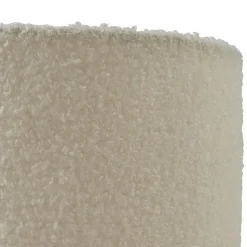 Lindby bordlampe Jone, hvit, tekstil, 30 cm