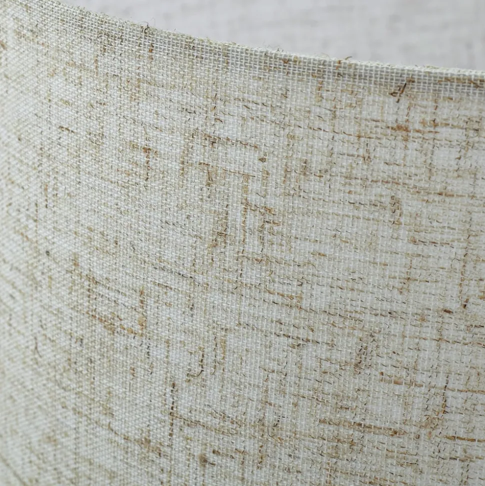 Lindby bordlampe Kimiko, høyde 38 cm, tre, tekstil