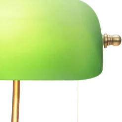 Lindby bordlampe Milenka, bronse, høyde 38 cm, metall