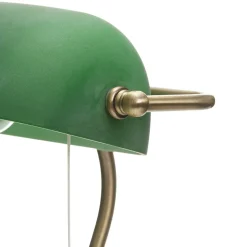 Lindby bordlampe Milenka, bronse, høyde 38 cm, metall