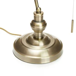 Lindby bordlampe Milenka, bronse, høyde 38 cm, metall