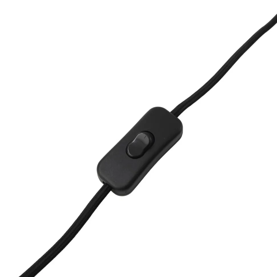 Lindby bordlampe Thalassia, beige, Ø 30 cm, keramikk