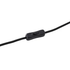 Lindby bordlampe Zyralia, trefarget, rotting, Ø 30 cm