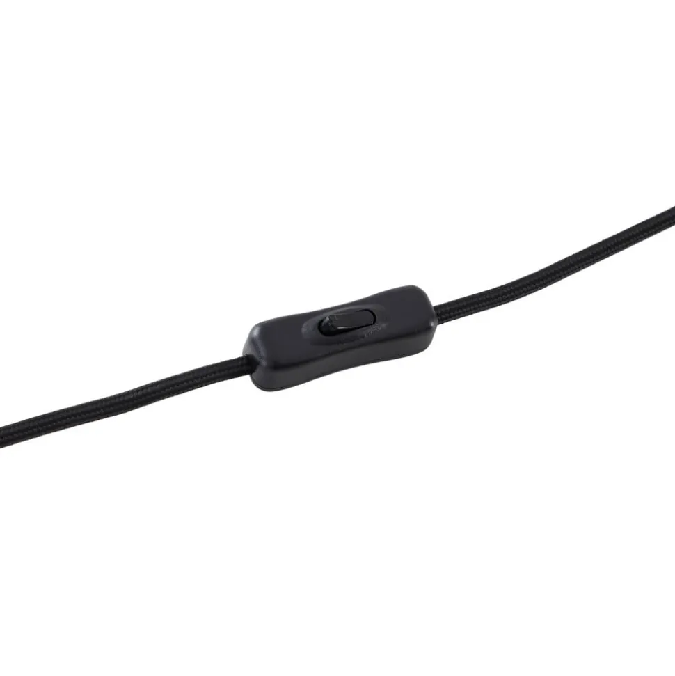 Lindby bordlampe Zyralia, trefarget, rotting, Ø 30 cm