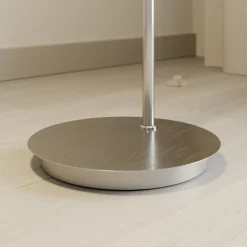 Lindby buelampe Cynthia, nikkelfarget, glass, 140 cm, E27