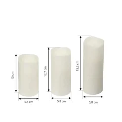 Lindby Candora LED-lyd 3 stk fjernkontroll