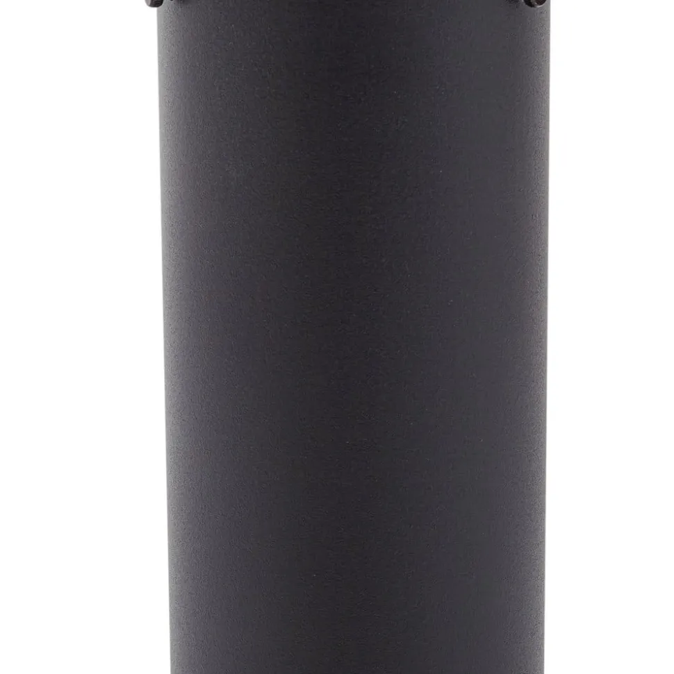 Lindby Dangan sokkellampe, hvit, høyde 60 cm, glass, metall