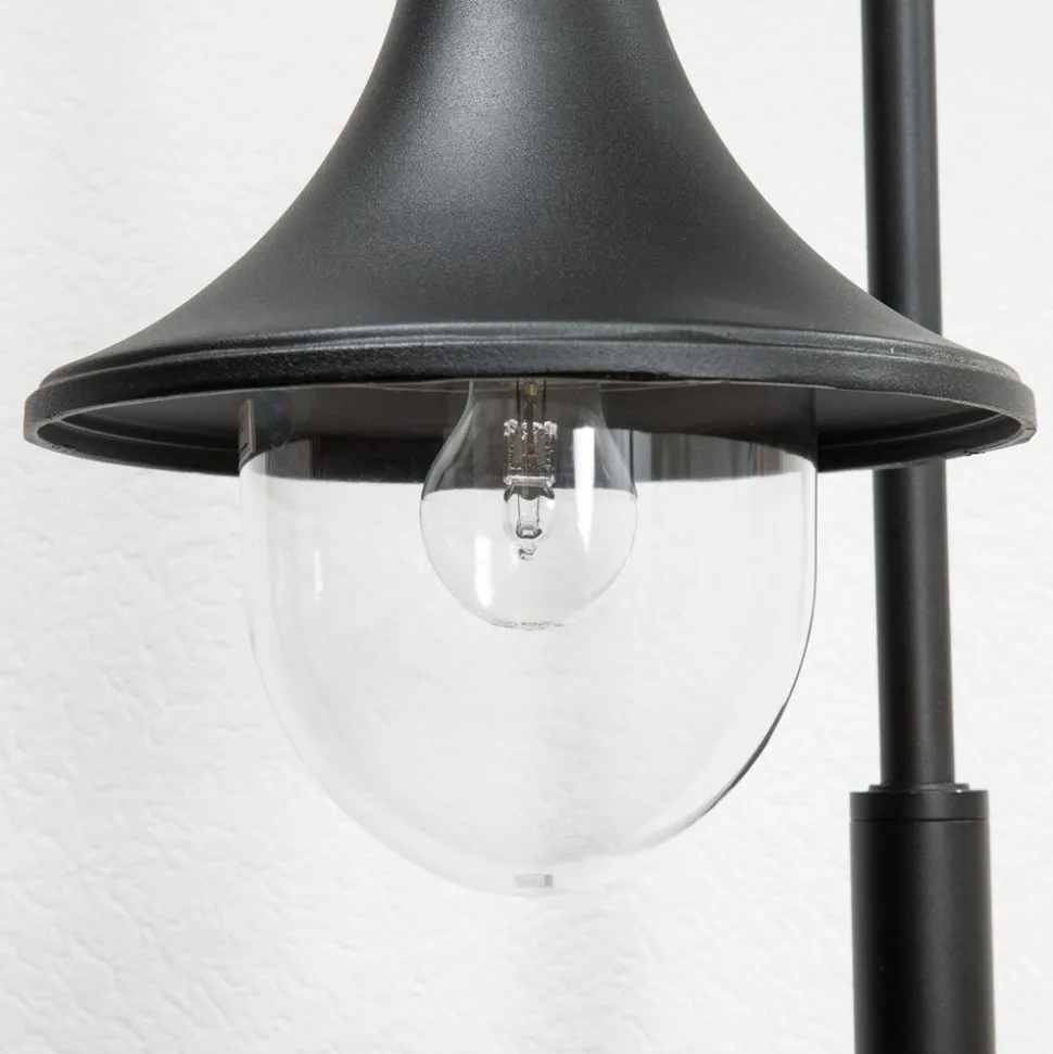 Lindby Daphne veilampe, 120 cm, svart, metall, E27