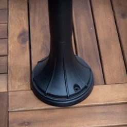 Lindby Daphne veilampe, 120 cm, svart, metall, E27