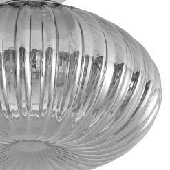 Lindby Defne taklampe, røykgrå