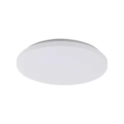 Lindby Doki LED taklampe for utendørs bruk, 34 cm, hvit, plast
