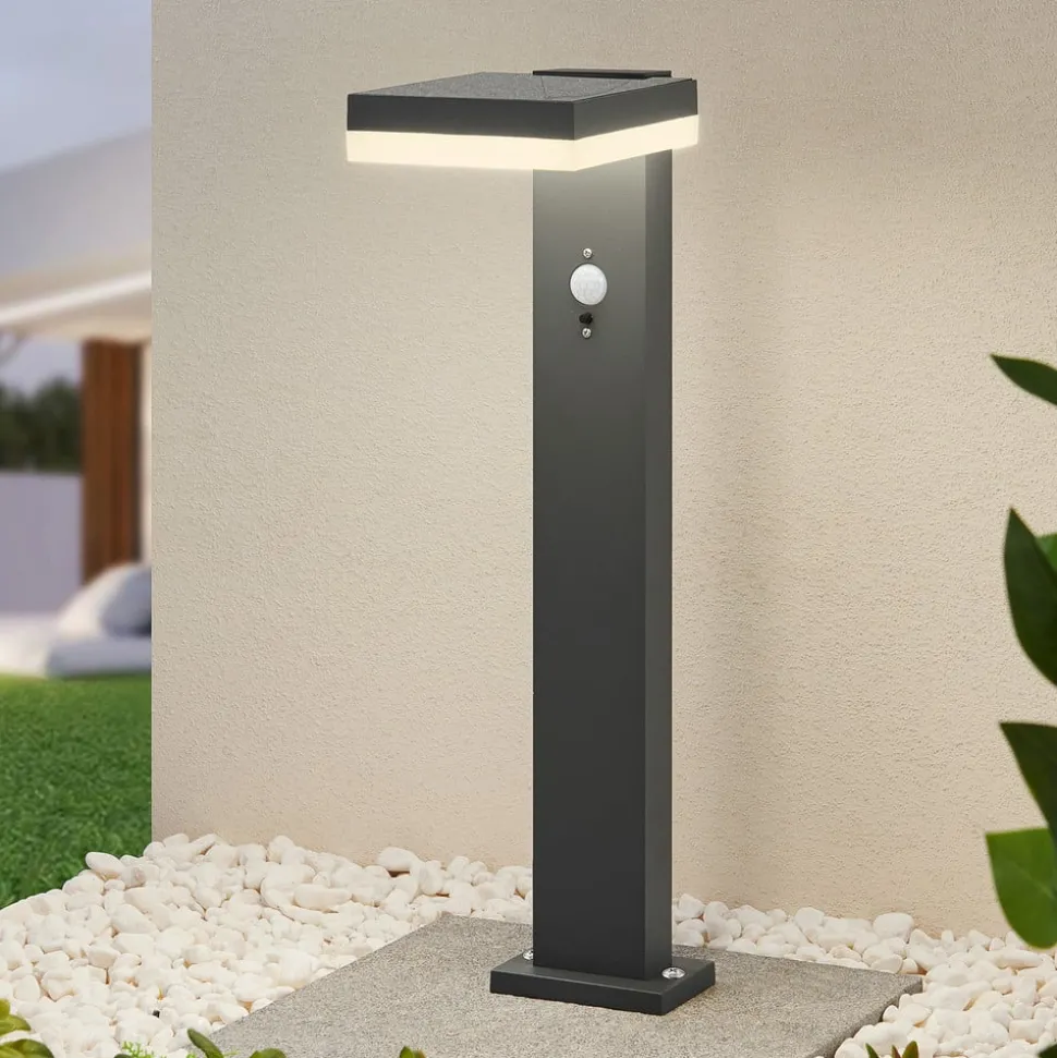 Lindby Laira LED-solcellesokkellampe, 50 cm