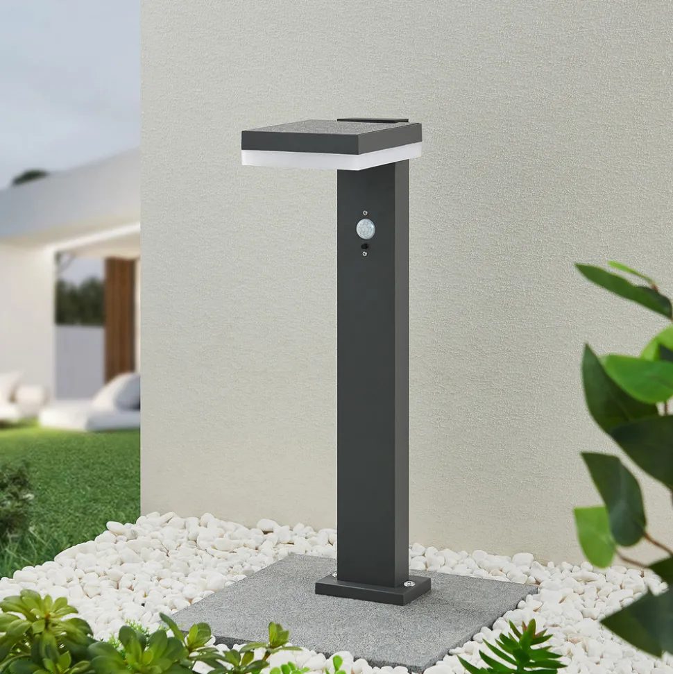 Lindby Laira LED-solcellesokkellampe, 50 cm