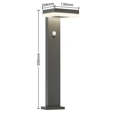 Lindby Laira LED-solcellesokkellampe, 50 cm