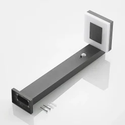 Lindby Laira LED-solcellesokkellampe, 50 cm