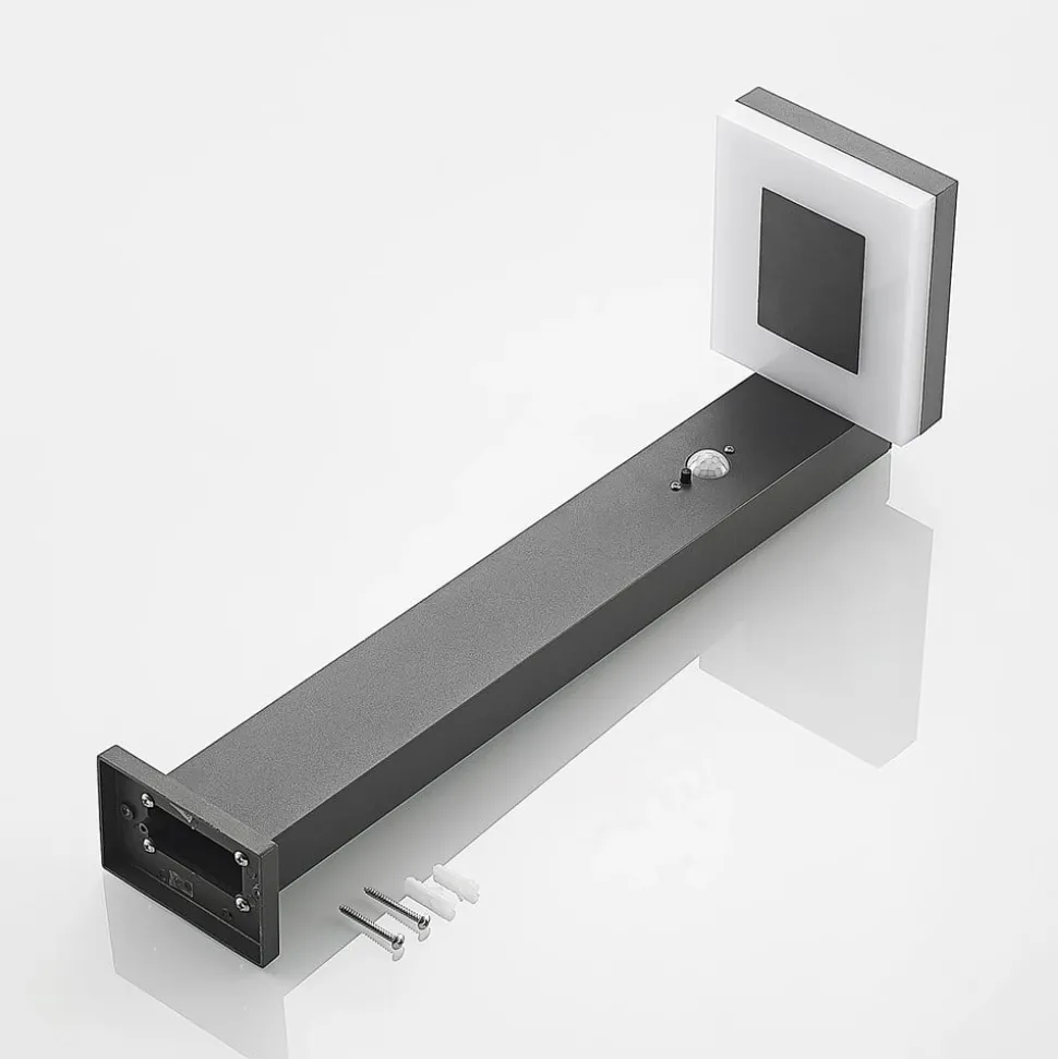 Lindby Laira LED-solcellesokkellampe, 50 cm